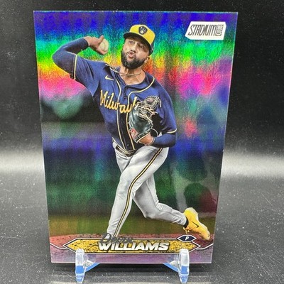 Devin Williams Rainbow Foil /25 2024 Topps Stadium Club #181 Milwaukee Brewers