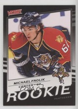 2008-09 Upper Deck Victory Rookie Black Michael Frolik #326 av1