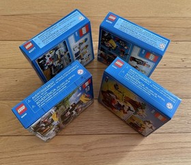 LEGO 60077 60091 60240 60300 City Space Deep Sea Kayak Wildlife ATV New & Sealed