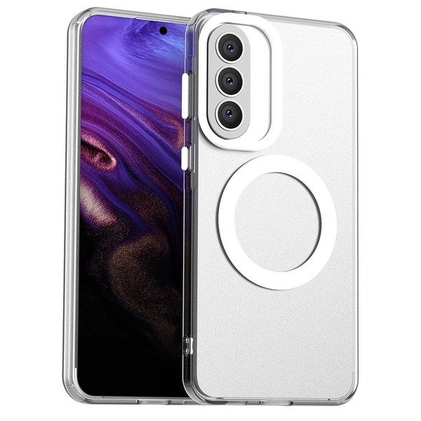 HandyhüLle FüR Galaxy A57 5G Techsuit Case Cover SchutzhüLle Etui HüLle Weiß-image