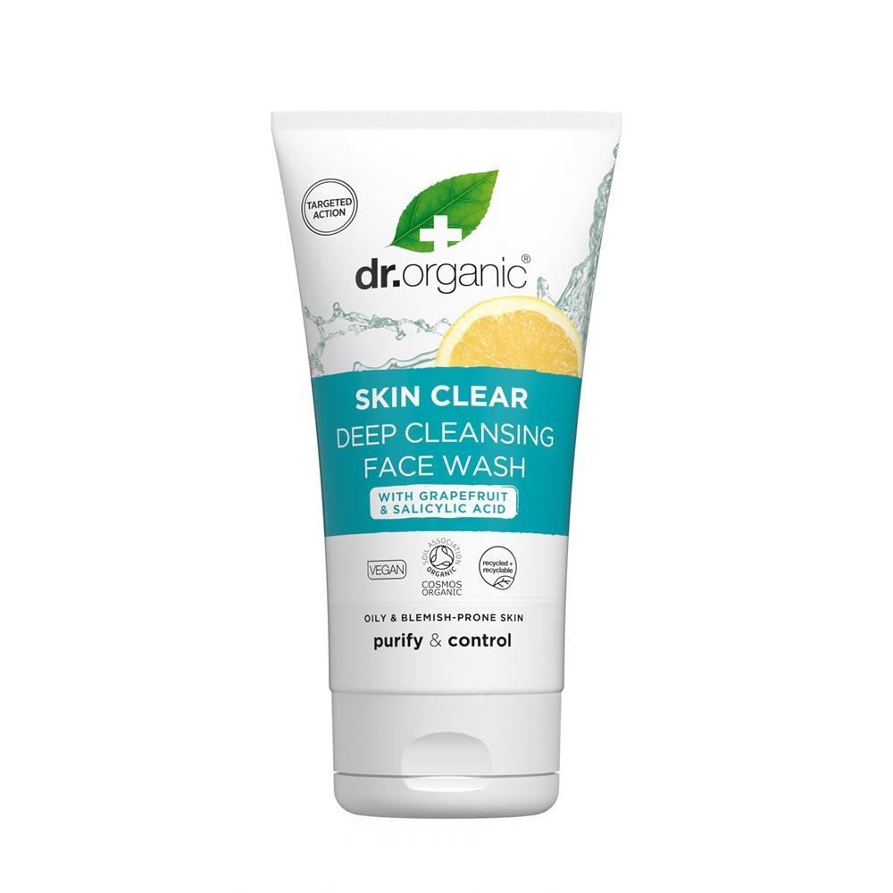 Dr Organic Orange Skin Clear Deep Cleansing Face Wash 125Ml - Image 11