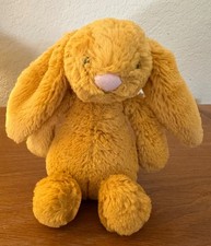 Jellycat London Small 8"+ Bashful Bunny Plush Stuffie Retired Color - Sunshine