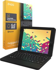 ZAGG Rugged Book A97RGK-BB0 Detachable Keyboard Case Black for iPad Air Pro