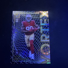2025 Panini Donruss Football Mykel Williams RC - VORTEX - SAN Francisco 49ers 22