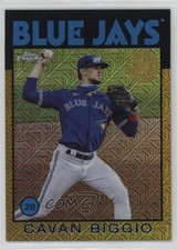 2021 Topps Silver Pack Series 2 1986 Chrome Baseball Gold 6/50 Cavan Biggio 07ke