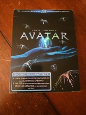 Avatar Blu-ray Disc, 2010, 3-Disc Set, Extended Collector's Edition 