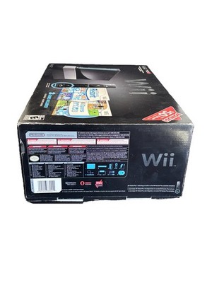Nintendo Wii Console GameCube Compatible RVL-001 Bundle Wii Sports