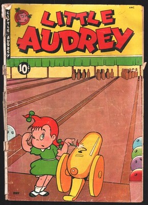 Little Audrey#10 1950-Centerfold gone, appears to be all ad pages-Stories seem c