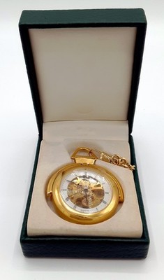 Mechanische REGENT Louis Taschenuhr Trachtenuhr POCKET WATCH + KETTE +OVP