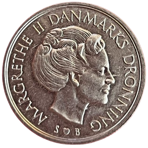 denmark-1-krone-coin-1977-queen-margrethe-ii-km-862-ebay