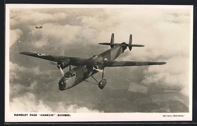 AK Flugzeug Handley Page Harrow Bomber 