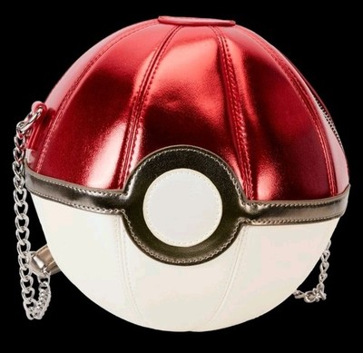 NWT Loungefly Pokémon Poke ball Crossbody Bag Purse Backpack 