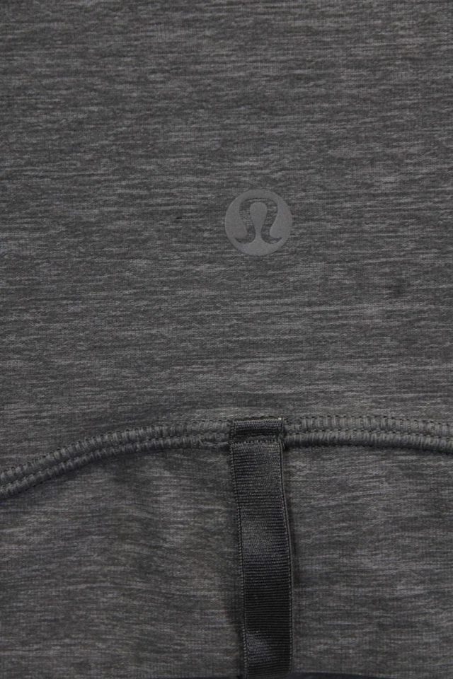 Lululemon Women Gray Nylon Windbreaker High Neck Zip Outdoor Size 8 - Image 4 of 4