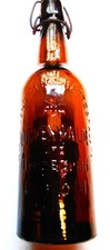 Alte Flasche WIRTE-GENOSSENSCHAFTS-BRAUEREI LUCKENWALDE  (L.Brandenburg) 1920/30
