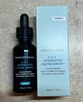 SkinCeuticals AGE Interrupter Ultra Serum 1oz 30ml Anti Aging Wrinkle Care