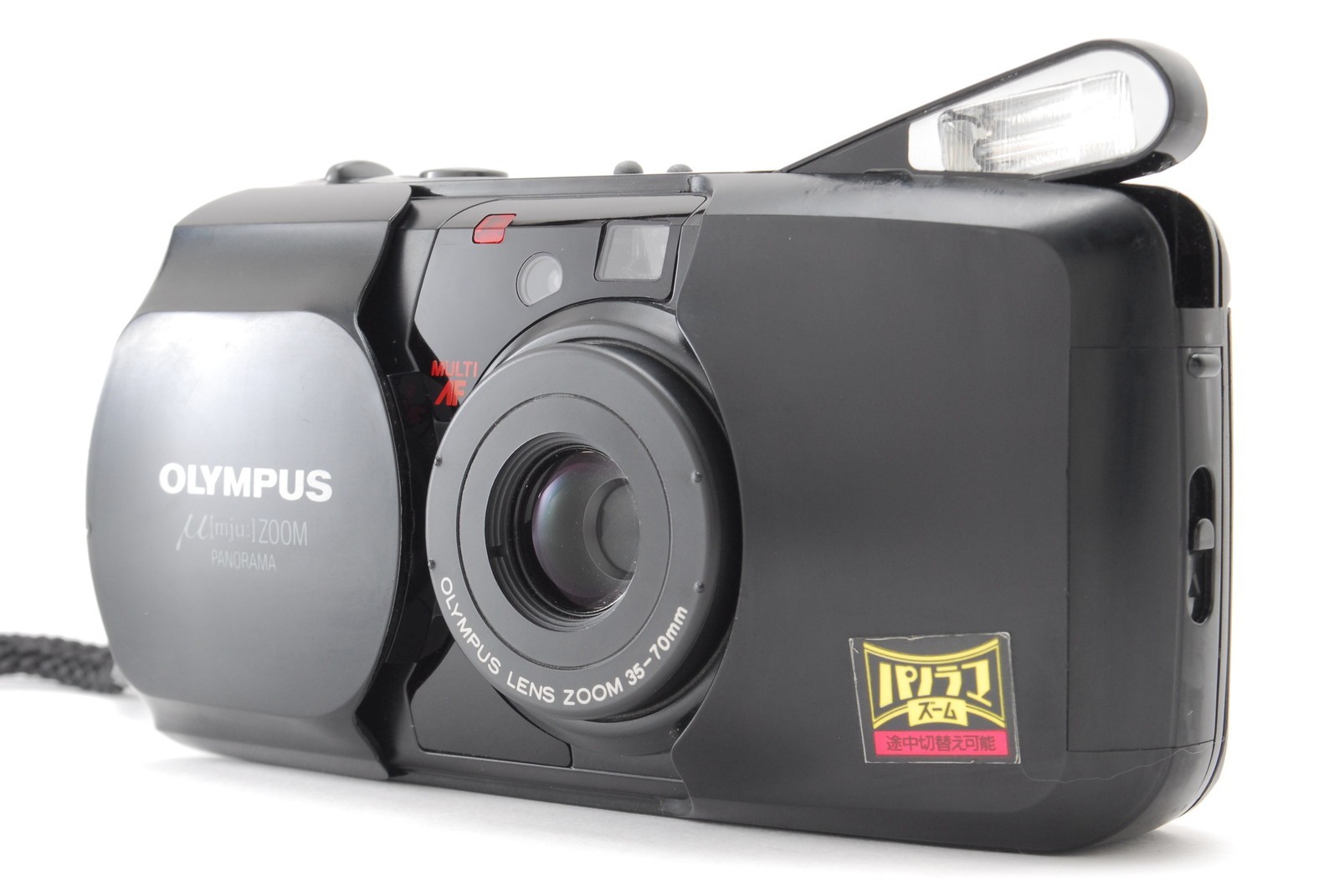 [NEAR MINT] Olympus mju Zoom Panorama 35mm Point & Shoot Film Camera Black Japan