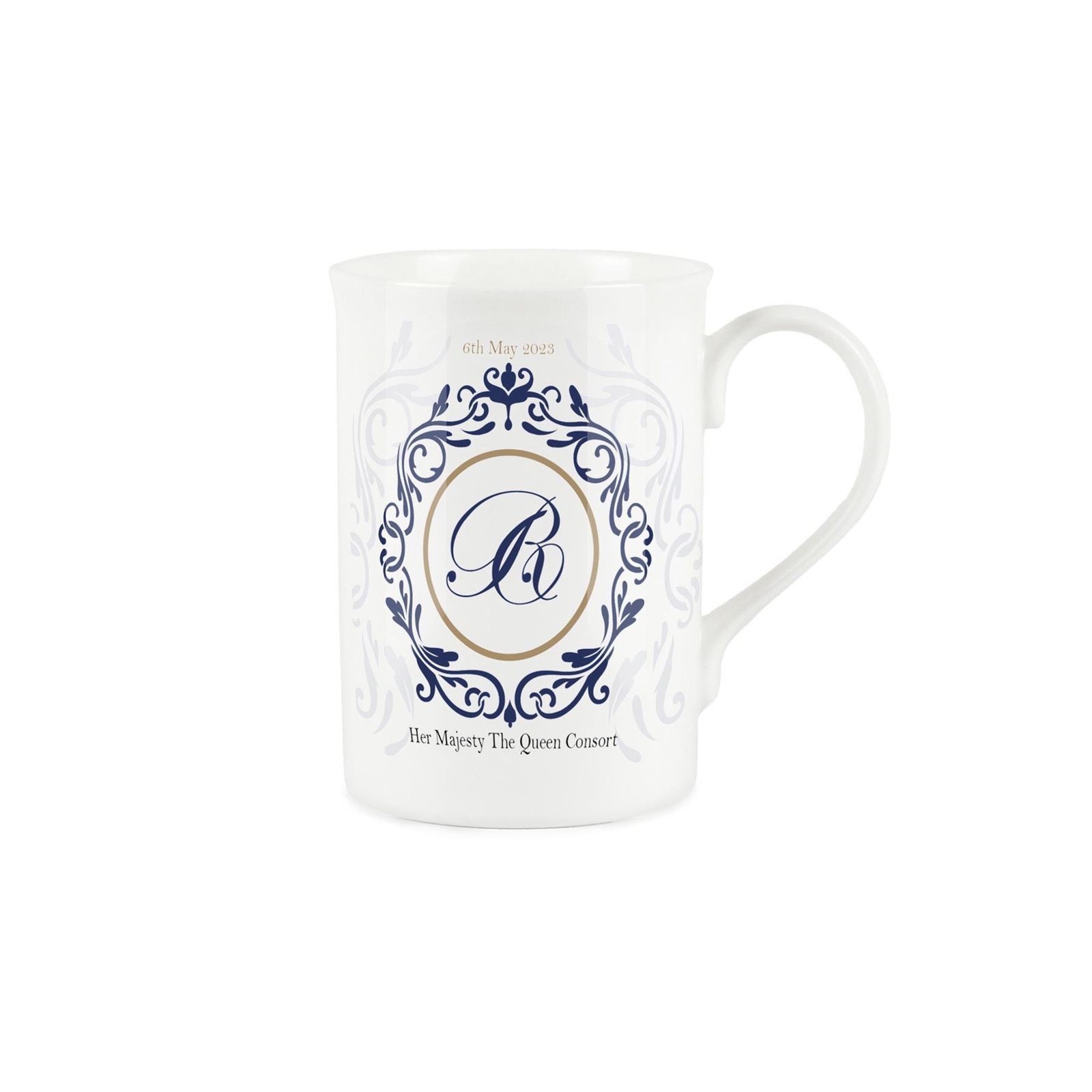 Purely Home Bone China King Charles III & Queen Consort Cypher Mug