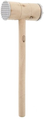 Meat Tenderizer-premium Wood Meat Hammer 12''inch Length with 2'' Inch Head