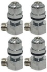 4 Lot Procomm Ra930 Extra Heavy Duty Cb Antenna Right Angle So-239 Stud Mounts