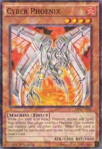 Cyber Phoenix - BP03-EN020 - Shatterfoil - 1st Edition x3 - Near Mint