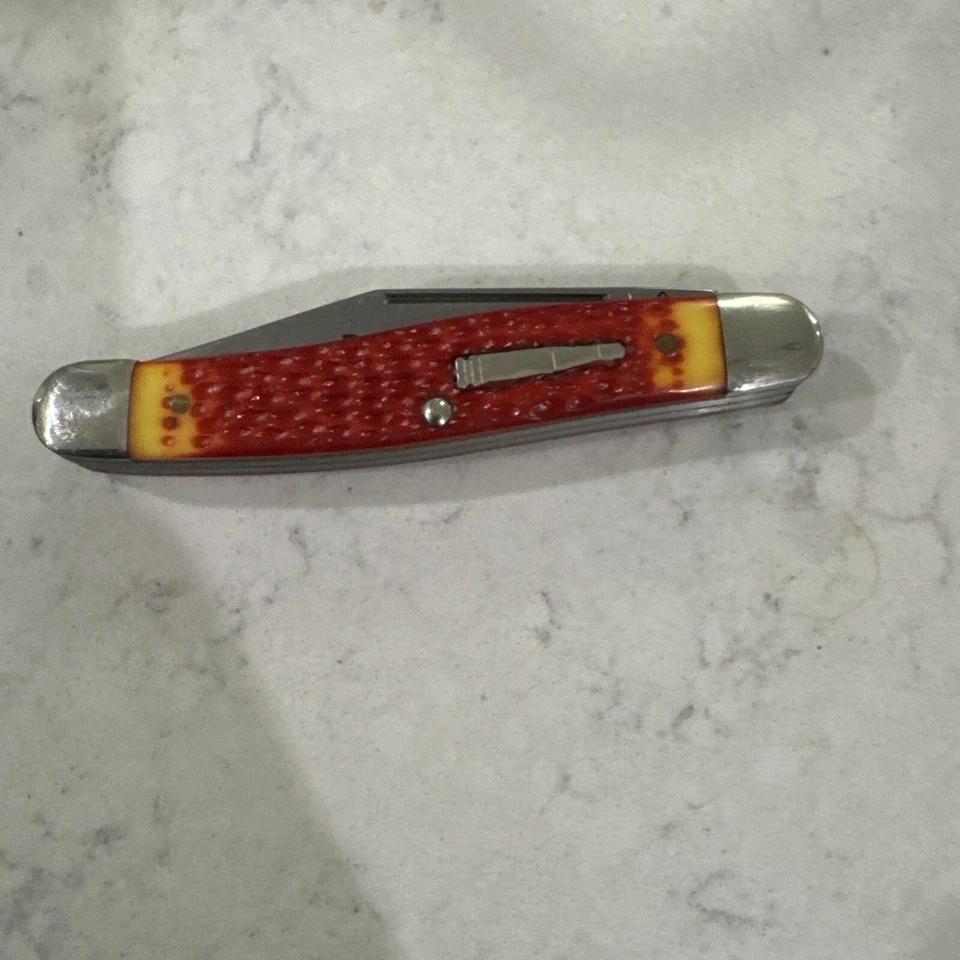 NAVAJA DE BOLSILLO REMINGTON 3 HOJAS BULLET moderna STOCKMAN (RARA) 2004 Foto 4 de 4