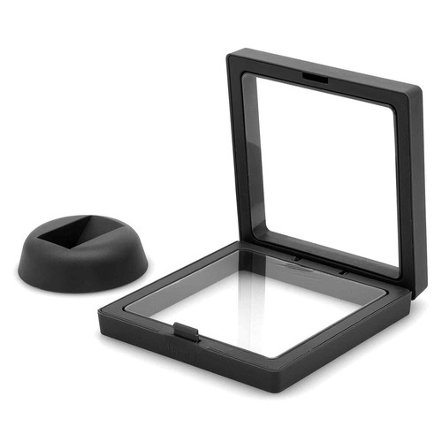 Schweberahmen 3D Display Schmuck Anhänger Münze Ring Box Etui & Ständer 5er-Pack UK - Bild 15 von 89