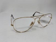 RAY BAN AVIATOR 58mm RB 3025 001/M2 GOLD ITALY 58/14/135 7031