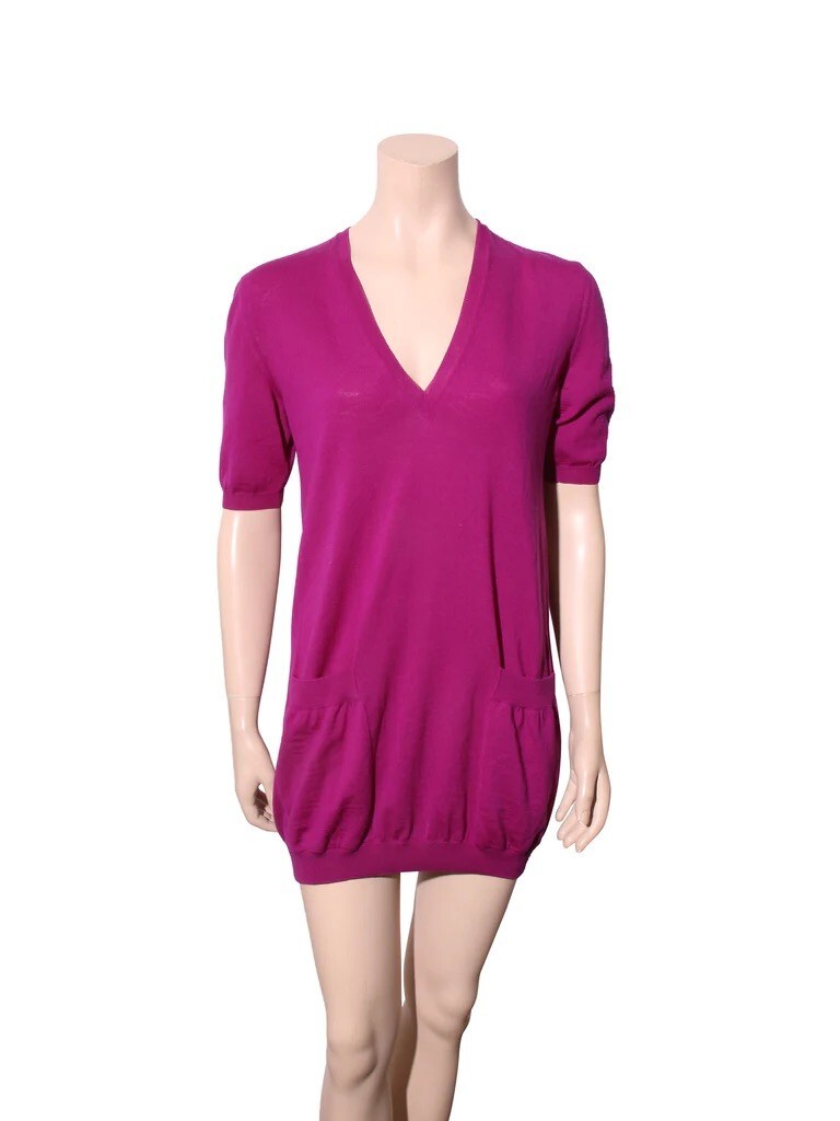 YVES SAINT LAURENT Abito a maglia (TAGLIA S)