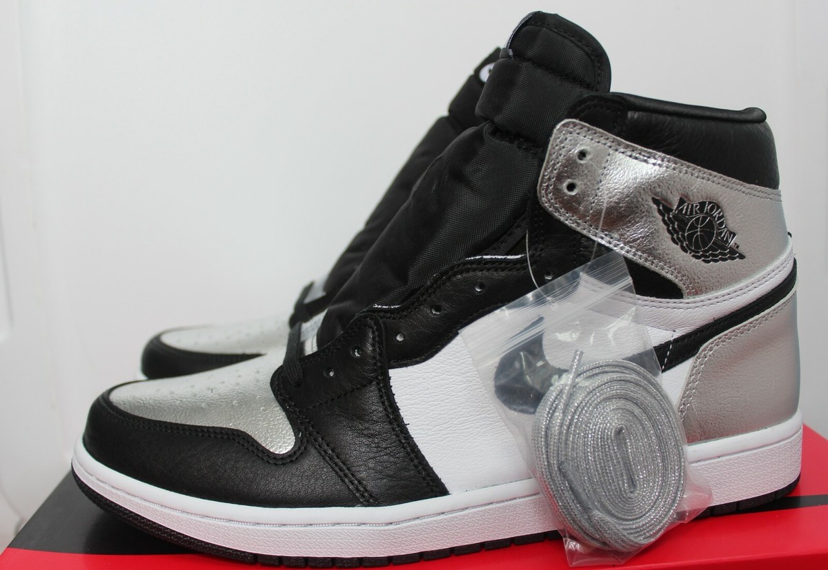 Nike Air Jordan 1 Silver Toe Women