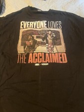 AEW The Acclaimed Tshirt Used Xxl Max Caster Anthony Bowens Xxl