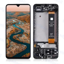 For Samsung Galaxy A13 SM-A135 LCD Display Touch Screen Digitizer Assembly+Frame