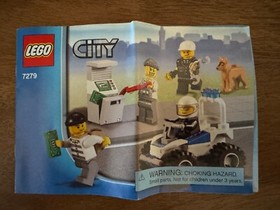 LEGO CITY: Police Minifigure Collection (7279) COMPLETE w/ instructions