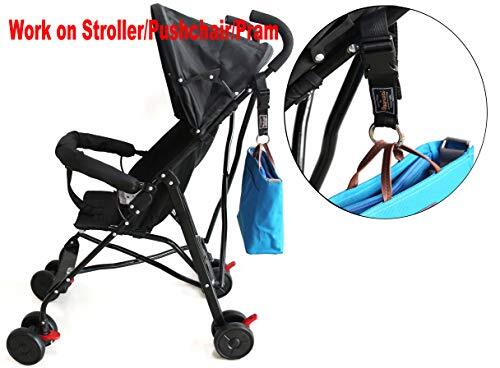 Stroller Hook by 2 Pack Multi Purpose Organizer Hooks Clip for Stroller Whee... - Picture 5 of 8