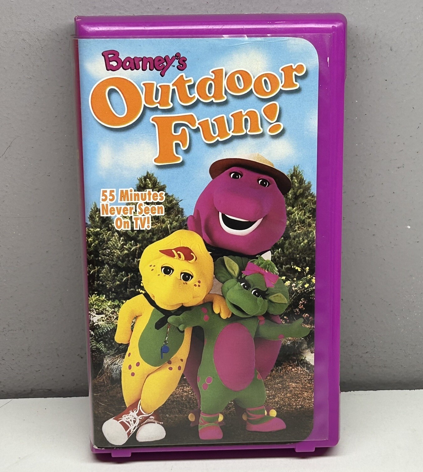 Barney's Outdoor Fun! VHS 2003 Video Tape Grelly USA