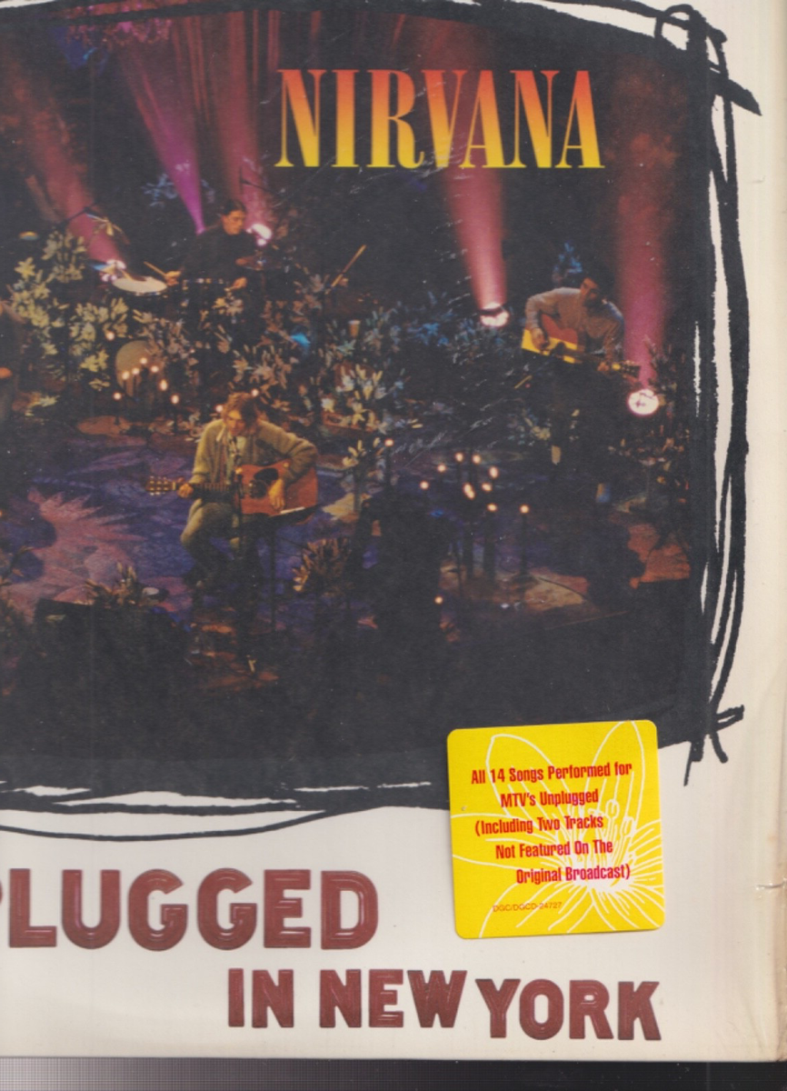 nirvana mtg unplugged in New York lp original still sealed. | eBay