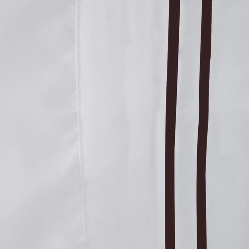 Scala 4 PC 100% Egyptian Cotton 21 in Pocket With 2 Stripe Embroidery Sheet Set - Picture 31 of 34