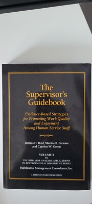 Supervisor's Guidebook : Evidence-Based Strategies for Promoting Work Quality