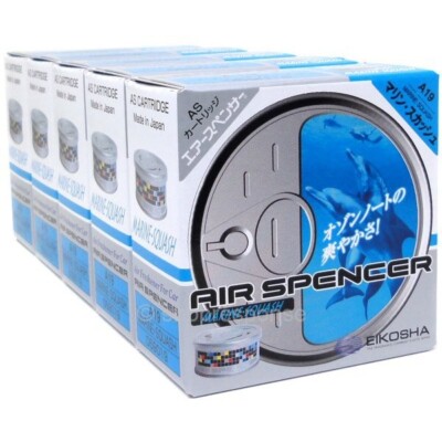 Eikosha Air Spencer AS Cartridge Marine Squash Japanese Car Air Freshener x5 JDM