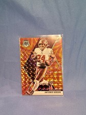 ANTONIO GIBSON 2020 PANINI MOSAIC ORANGE REACTIVE PRIZM ROOKIE RC #227 