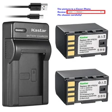 Kastar Battery Slim Charger for JVC BN-VF823 VF823U BN-VF808 BN-VF808U BN-VF915U