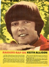 Keith Allison Paul Revere and the Raiders Magazine Photo Clipping 4 Page M3411