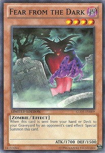 Fear from the Dark - GLD5-EN009 - Common - Limited Edition x3 - Lightly Played
