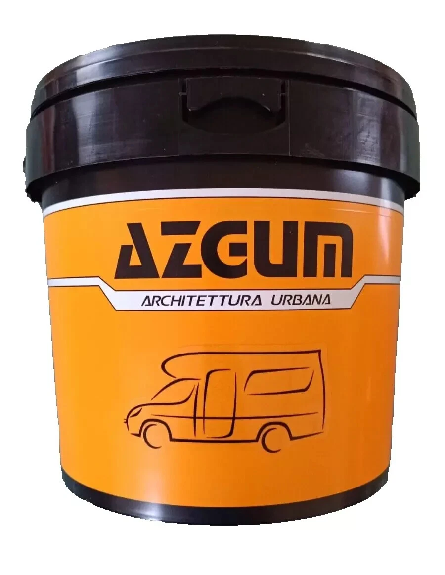 Impermeabilizante Techo CAMPER GOMA Saludable, Protege, Ravviva, Caravana, Furgonetas
