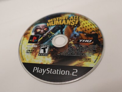 Destroy All Humans (PS2, 2005) Disc Only