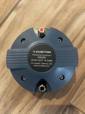 Sound Town 1 3/4" Titanium Compression Horn Driver, 125W PA DJ Tweeter STHF-007T