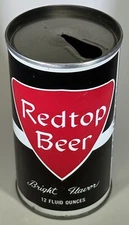 Redtop Beer 12 Oz EMPTY Tab Top Beer Can
