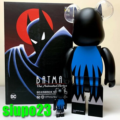 BE@RBRICK - 初期 BE@RBRICK BATMAN Animated Series 400% Medicom 400% + 100% Bearbrck ~ BATMAN ANIMATED Be@r brick | eBay