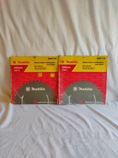 Pair Of Makita Chisel Tooth Combination Blades. 10" X 5/8". 255-7A