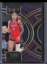2024 Panini Select WNBA #139 Shakira Austin Purple Prizms RG25 #/149