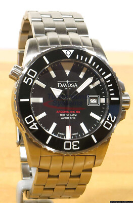 Davosa Argonautic 161.522.20, Black/White/Red, Bracelent, Excellent!, Used